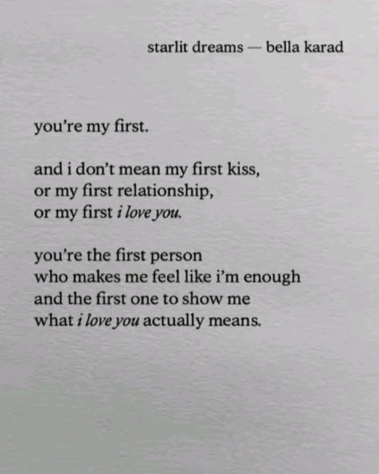 Beautifully said ❤️