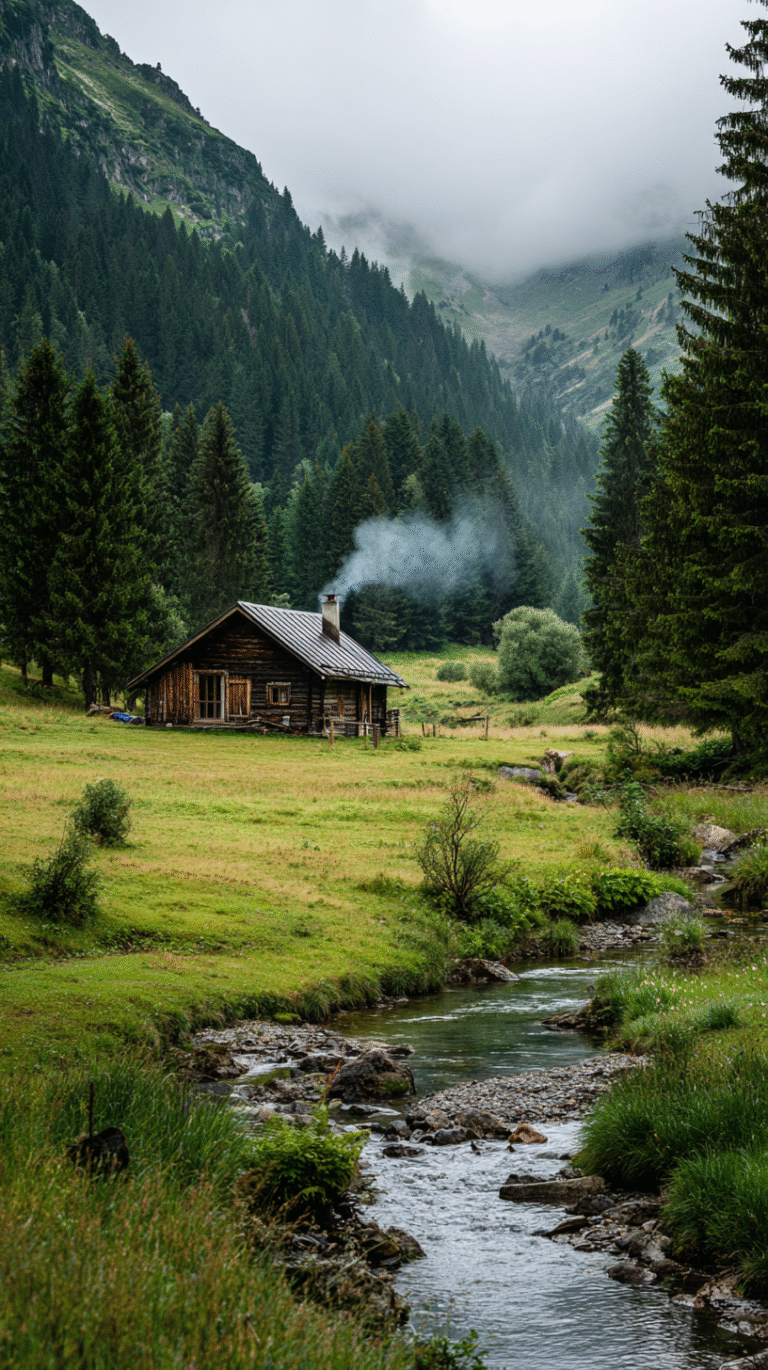 Cabin in the woods ❤️