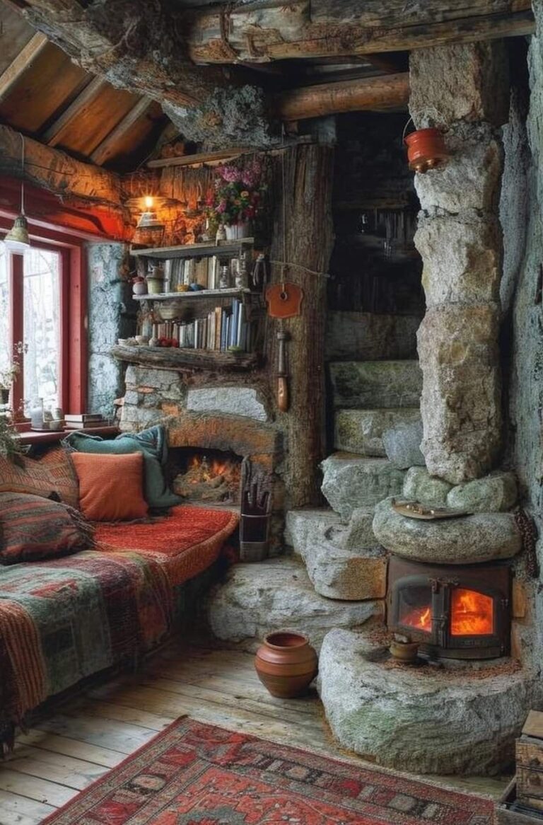 Log cabin love ❤️
