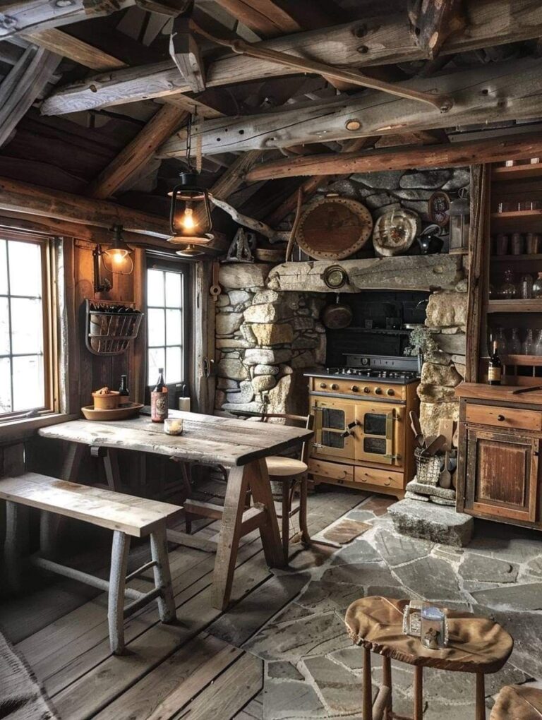 Log cabin love ❤️