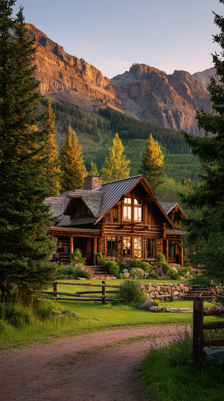 Log cabin love ❤️
