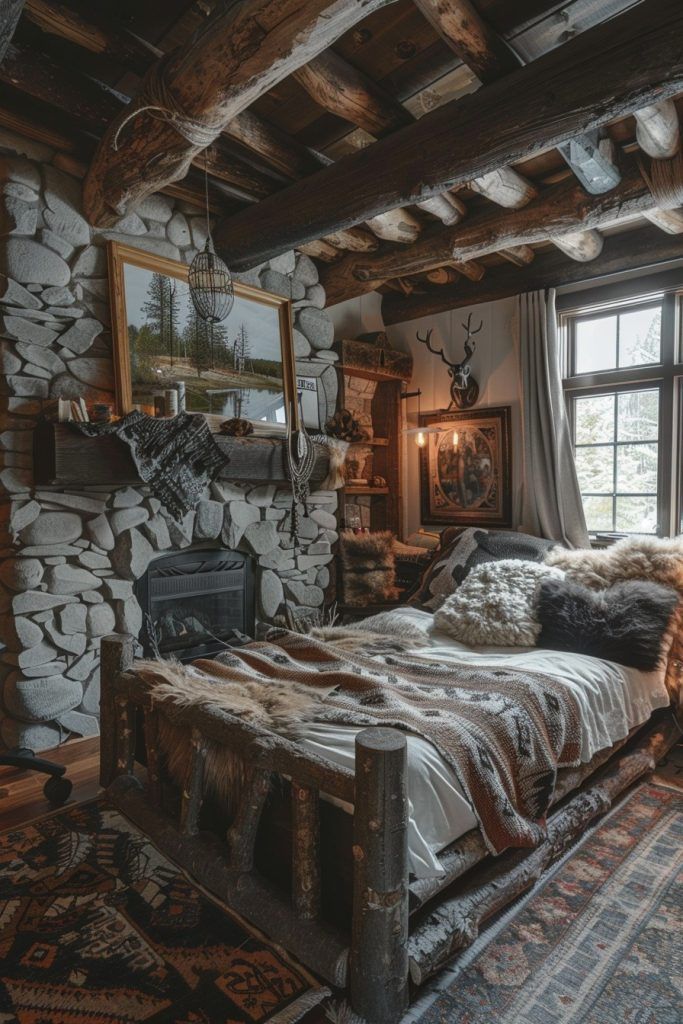 Log cabin love ❤️